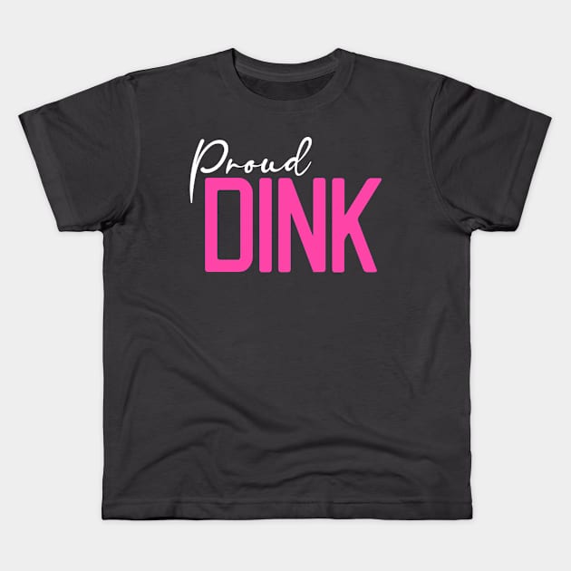 Proud Dink Child Free By Choice No Kids Kids T-Shirt by ichewsyou